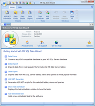 MS SQL Data Wizard screenshot
